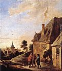 David the Younger Teniers Village Scene painting